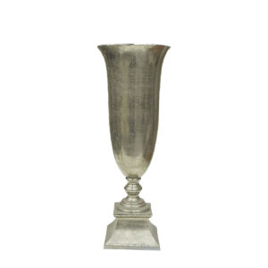 Carol Small Vase Nickle Plated 30x30x83cm