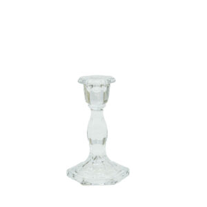 Candle Holder Crystal Glass Small