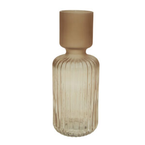 Glass Vase Tinted 30x12cm