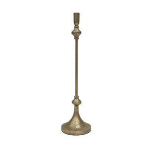Werix Copper Iron Minimal Dining Round Candle Holder